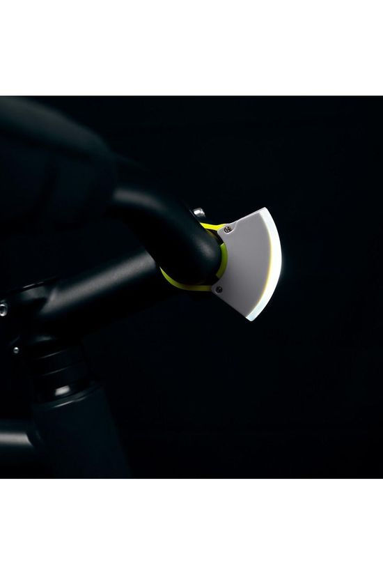 Bookman Eclairage Vélo Curve Front Light 3 light grey/yellow