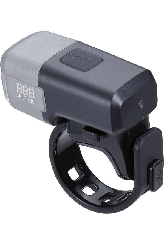 BBB Fietsverlichting Nanostrike 400 mid grey