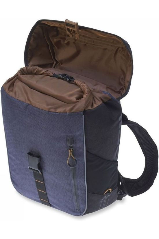 Basil Fietstas Achter Miles Daypack Dark Blue/Black