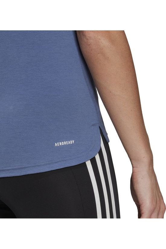 Adidas_test T-Shirt W Mt T mid blue