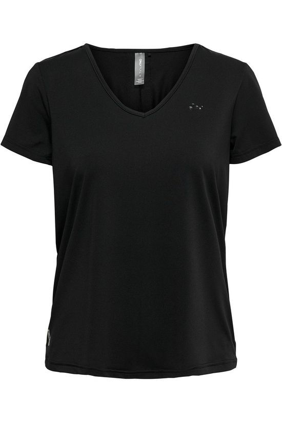 Only Play T-Shirt Bako V-Neck Traing Black