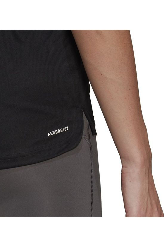 Adidas_test Top W Bl Tk Black/White