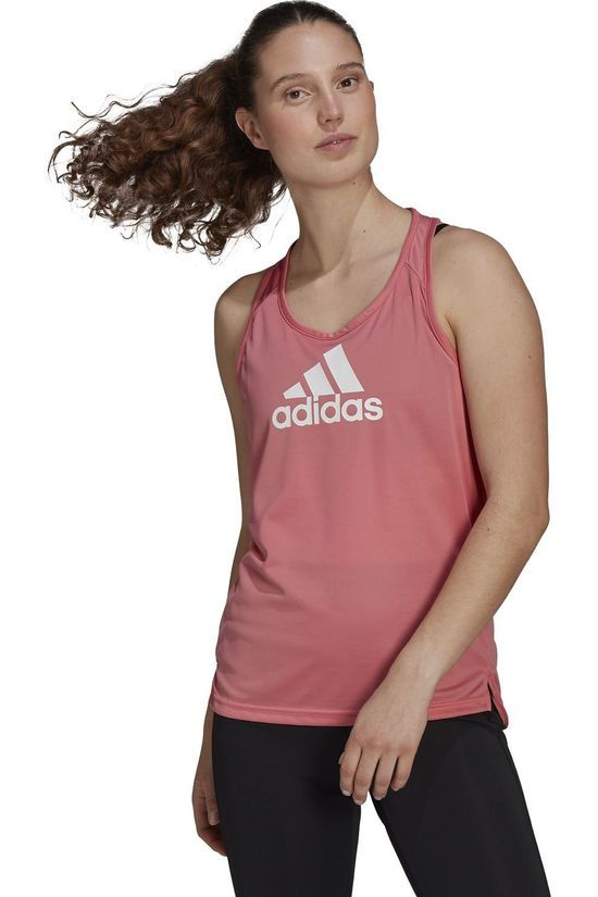 Adidas_test Top W Bl Tk mid pink/white