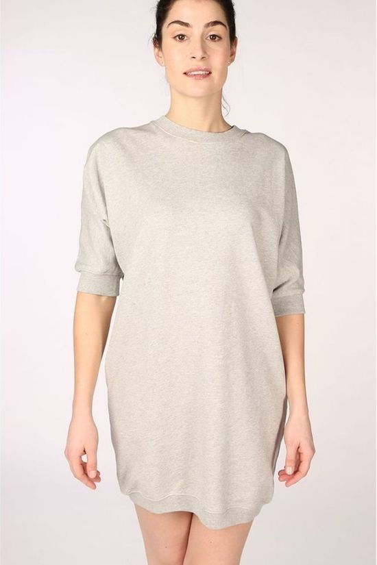 PlayPauze Pull Cutie Dress Light Grey Marle