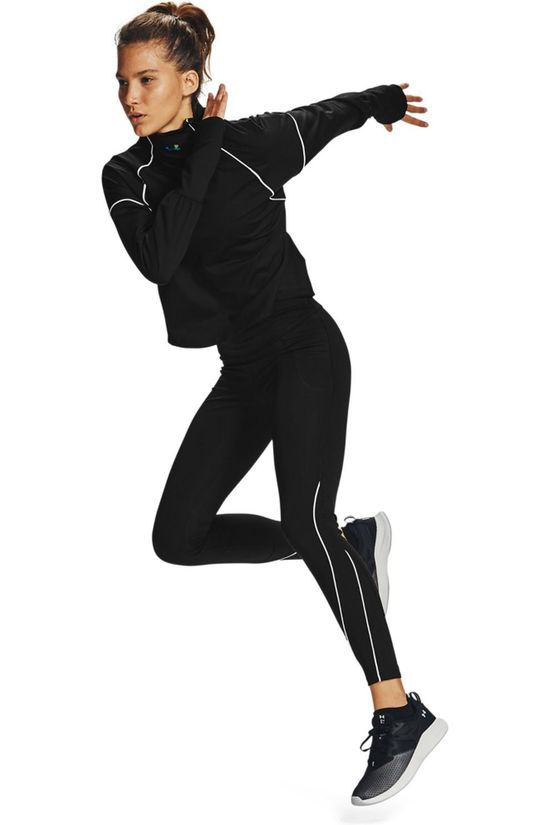Under Armour Pull Cg Rush 1/2 Zip Black