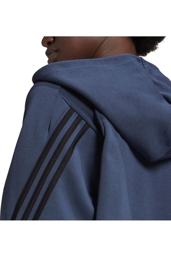 Adidas_test Pull W Fi 3S Fz Hd dark blue