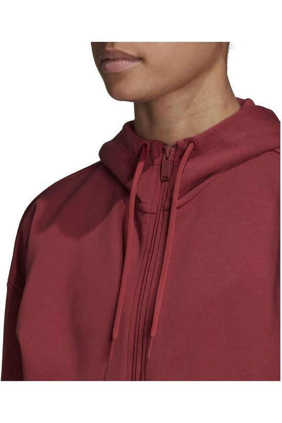 Adidas_test Pull W 3S Dk Fz S Hd red