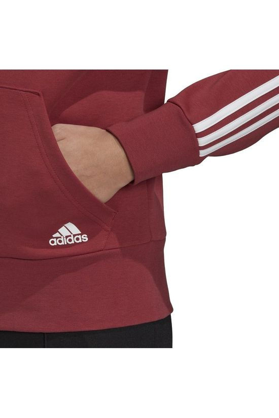 Adidas_test Pull W 3S Dk Fz S Hd red