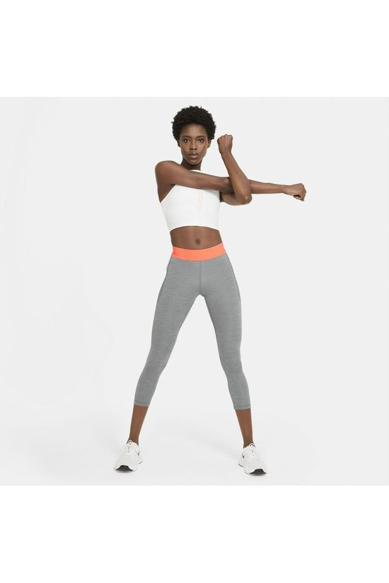 Nike Legging Pro Tight Light Grey Marle/Mid Pink