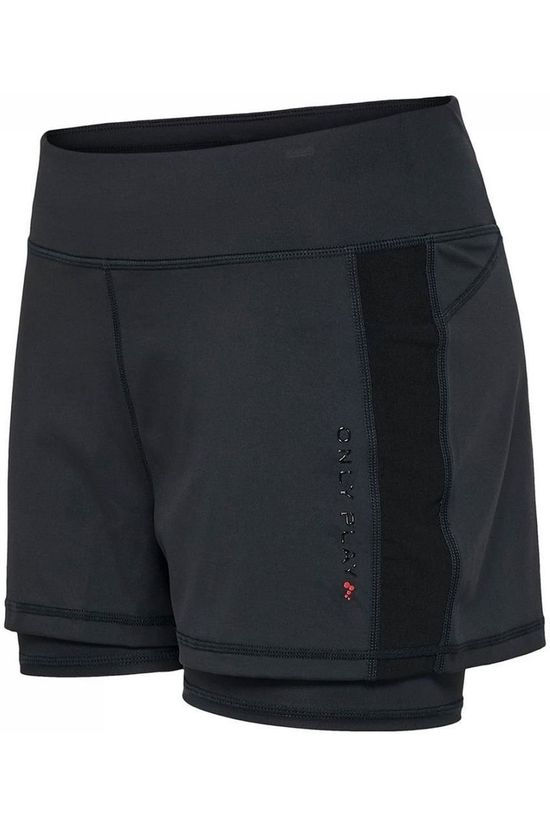 Only Play Short Performance Run Loose Black