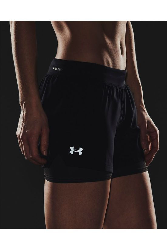 Under Armour Short Isochill Run 2In1 Black