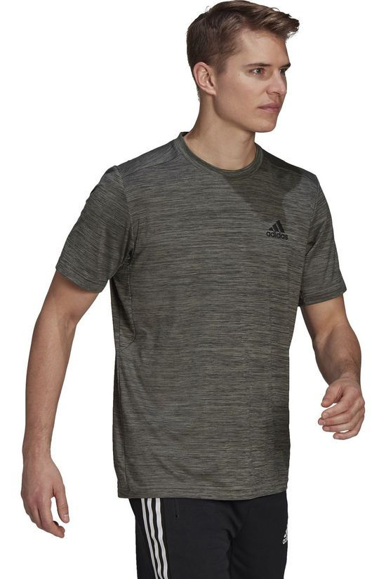 Adidas_test T-Shirt M Ht El Tee dark khaki