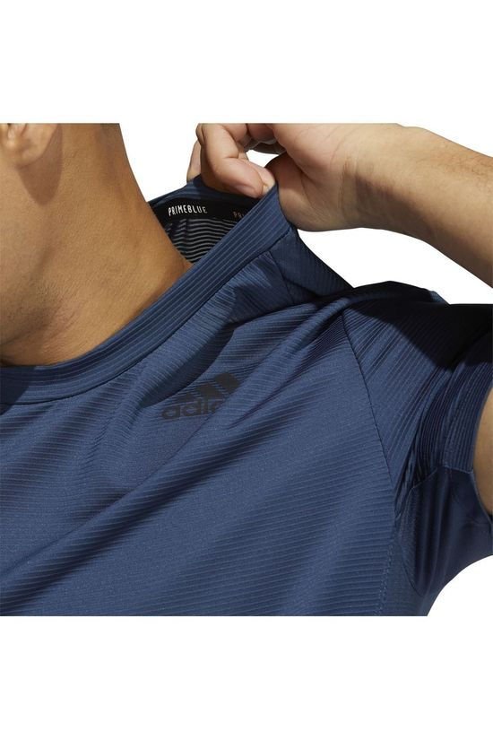 Adidas_test T-Shirt Aero3S Tee Pb dark blue