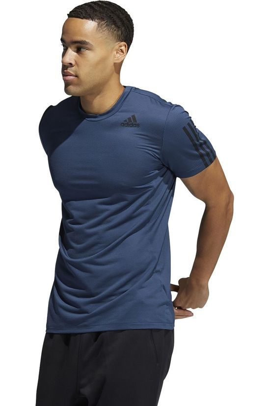 Adidas_test T-Shirt Aero3S Tee Pb dark blue