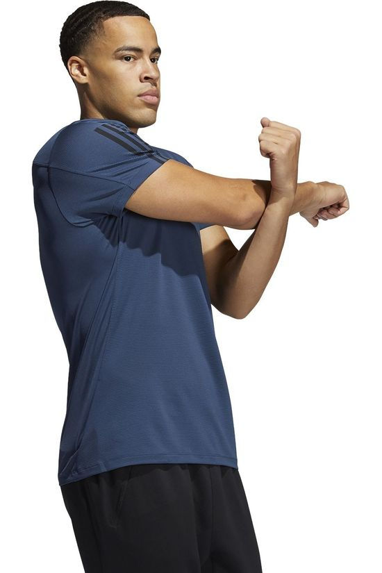 Adidas_test T-Shirt Aero3S Tee Pb dark blue