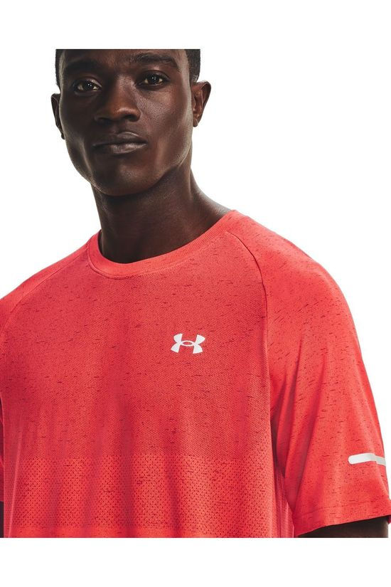 Under Armour T-Shirt Seamless Run Ss red