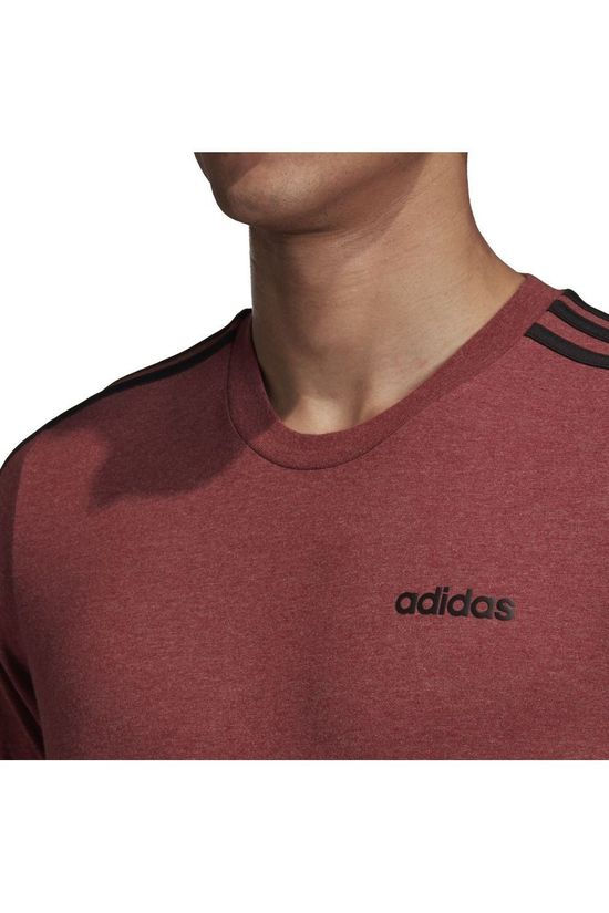 Adidas_test T-Shirt E 3S Tee Bordeaux / Maroon