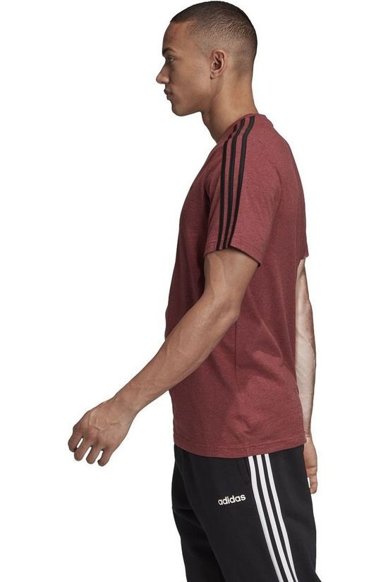 Adidas_test T-Shirt E 3S Tee Bordeaux / Maroon
