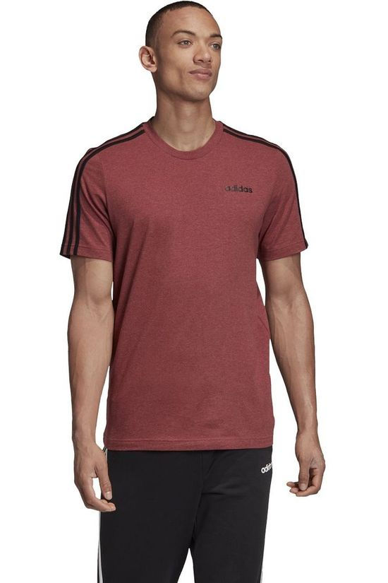 Adidas_test T-Shirt E 3S Tee Bordeaux / Maroon