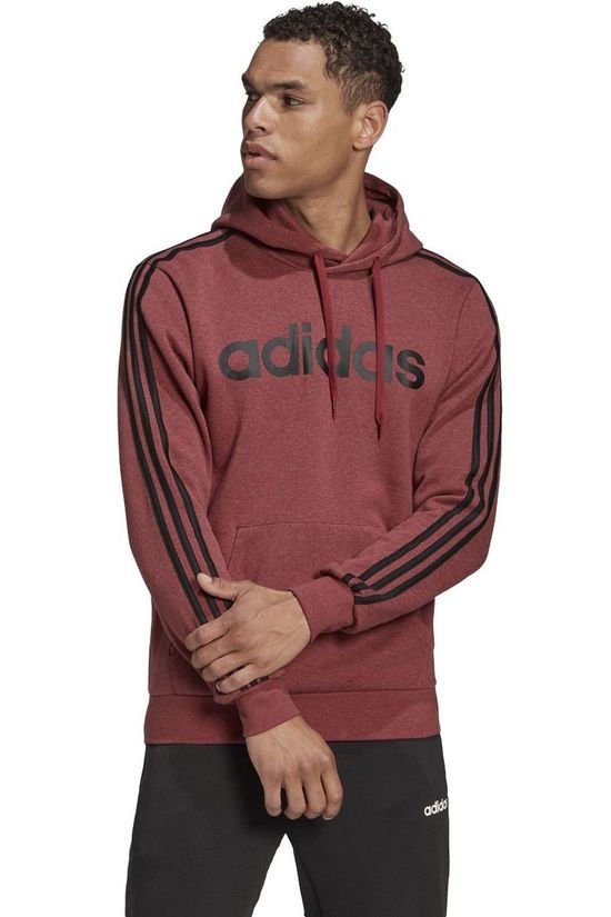 Adidas_test Pull E 3S Po Fl Bordeaux / Maroon/Black
