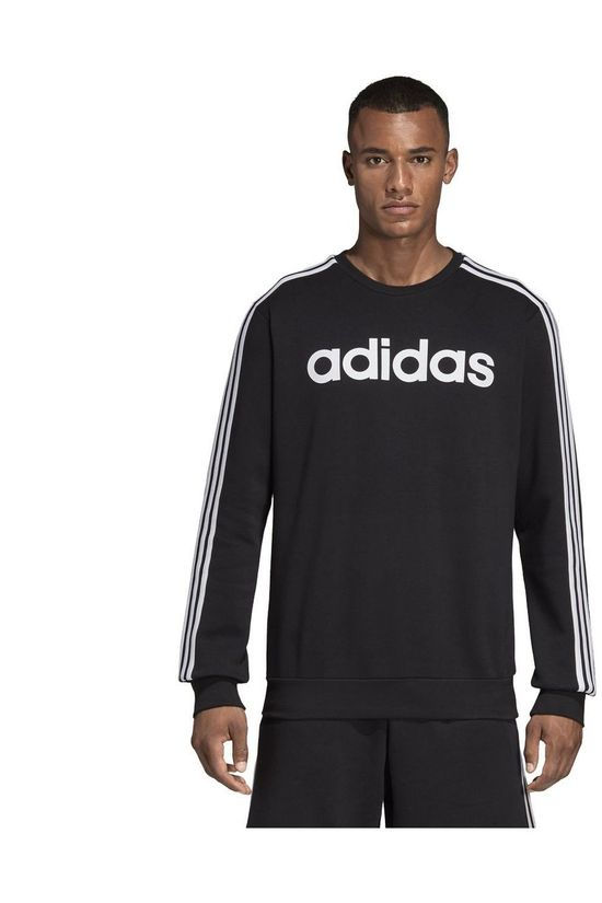 Adidas_test Trui E 3S Crew Fl Black