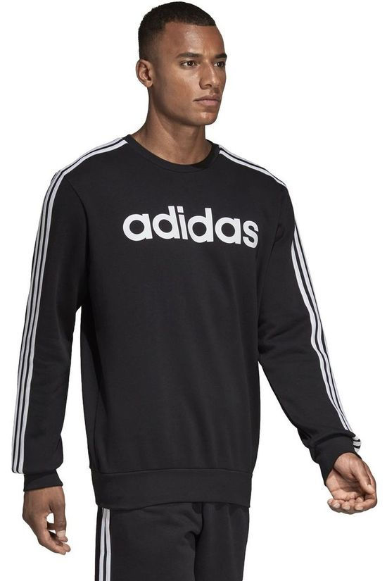 Adidas_test Trui E 3S Crew Fl Black