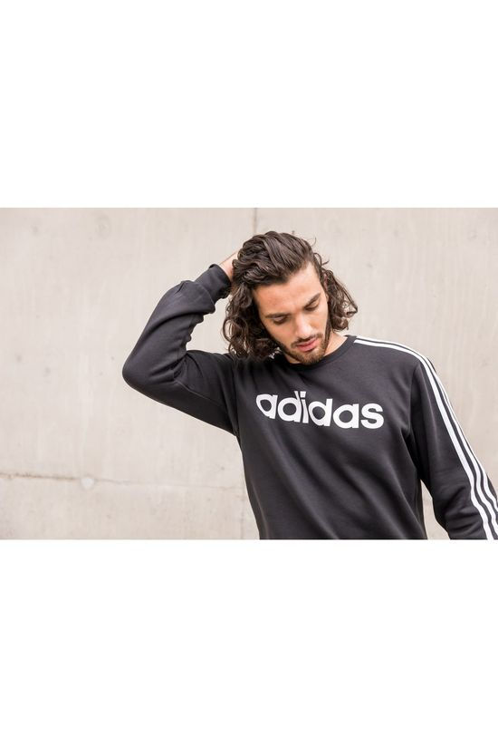 Adidas_test Trui E 3S Crew Fl Black