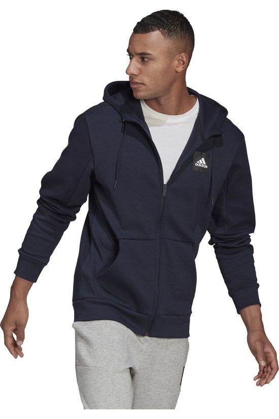 Adidas_test Pull Mhs Fz Sta dark blue