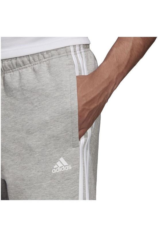 Adidas_test Pantalon De Survetement M Mh 3S Tp2 Light Grey Marle/Black