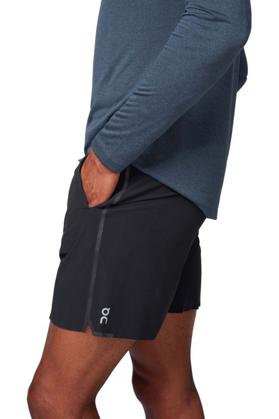 On Running Short Hybrid Shorts Black