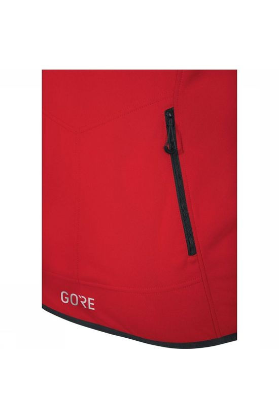 Gore Wear Windstopper C3 Classic Thermo Red/Black