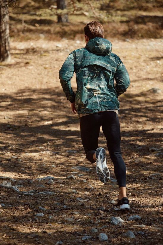 Bjorn Borg Windstopper Wind Jacket Green/Ass. Camouflage