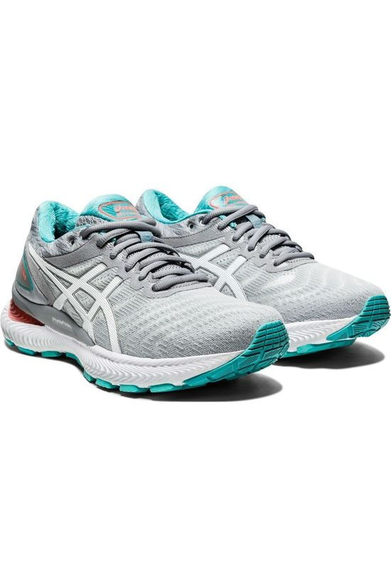 Asics Schoen Gel-Nimbus 22 light grey/white