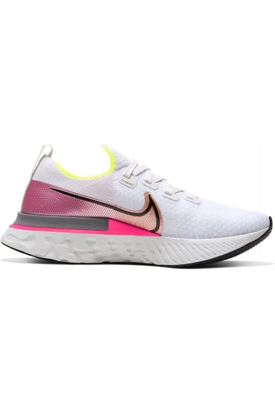 Nike Chaussure Nike React Infinity Run Flyknit off white/red