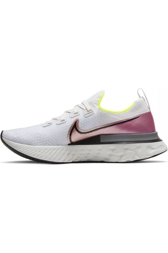 Nike Schoen Nike React Infinity Run Flyknit off white/red