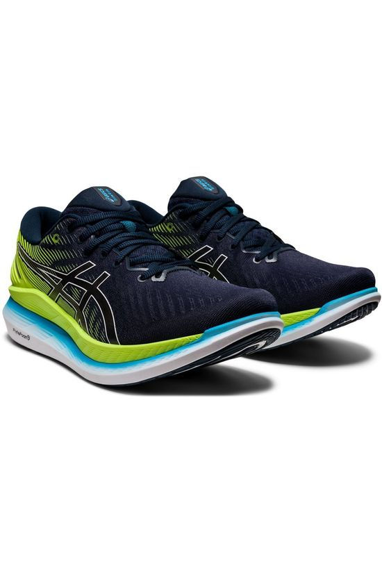 Asics Schoen Glideride 2 blue/light green