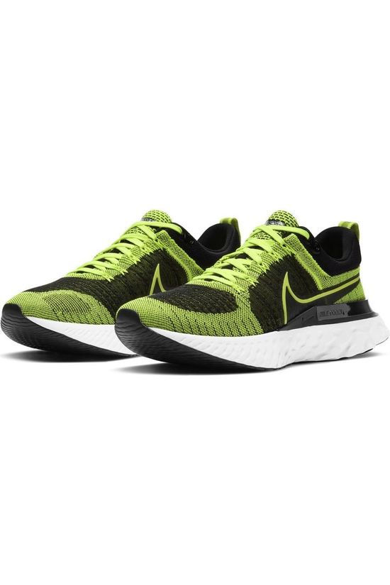 Nike Schoen React Infinity Run Flyknit 2 Yellow/Black