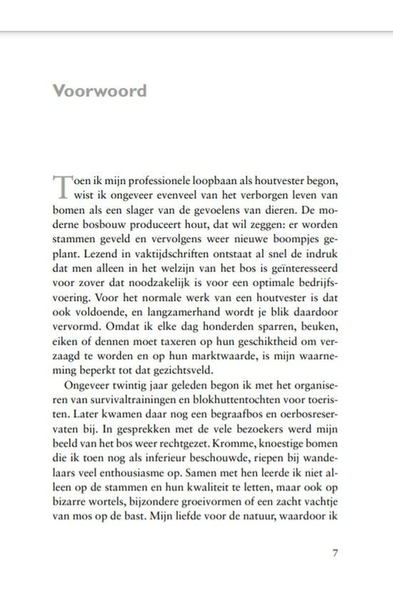 Outdoor Het Verborgen Leven Van Bomen Peter Wohlleben 2016